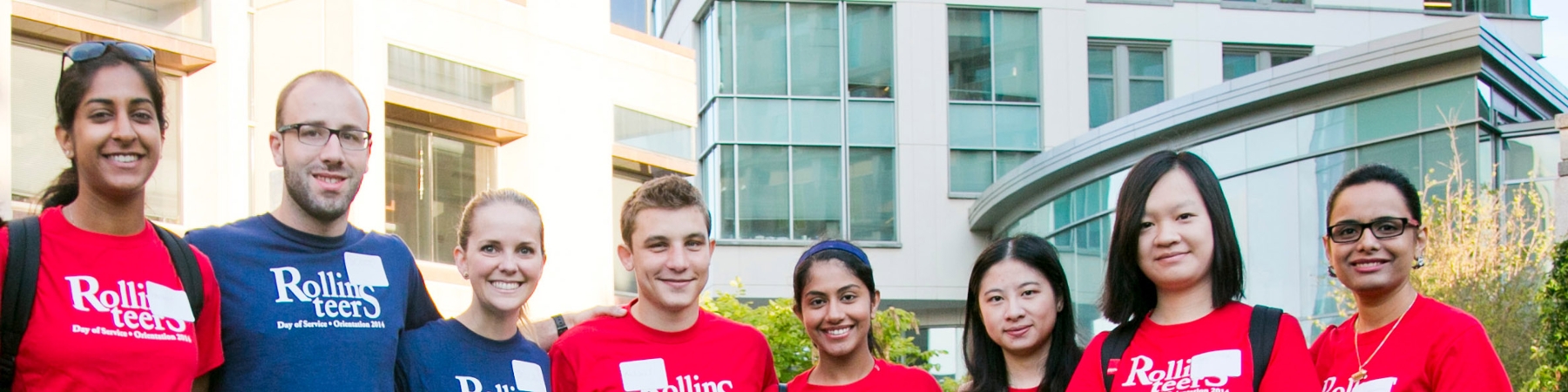 The Rollins School of Public Health hosts Rollins-Teers day at the beginning of each fall to encourage public service in the community. 